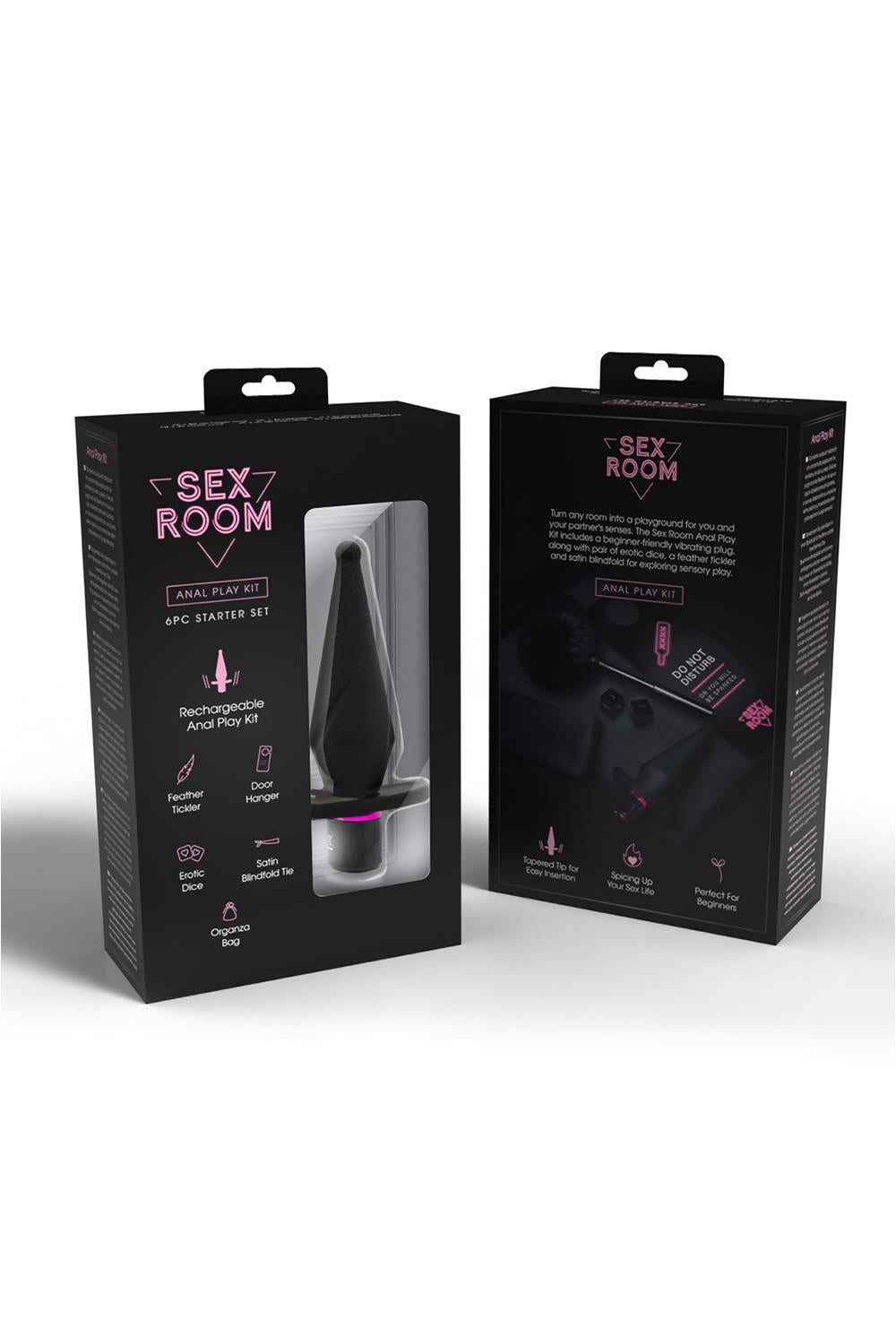 Dream Toys Sex Room Anal Play Kit · erotická sada s análním kolíkem