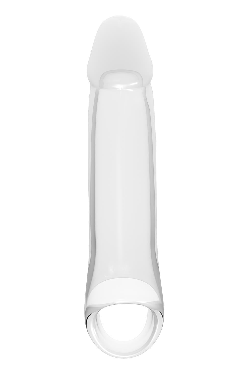 Dream Toys Ramrod Extender with Ball Strap · průhledný nástavec na penis