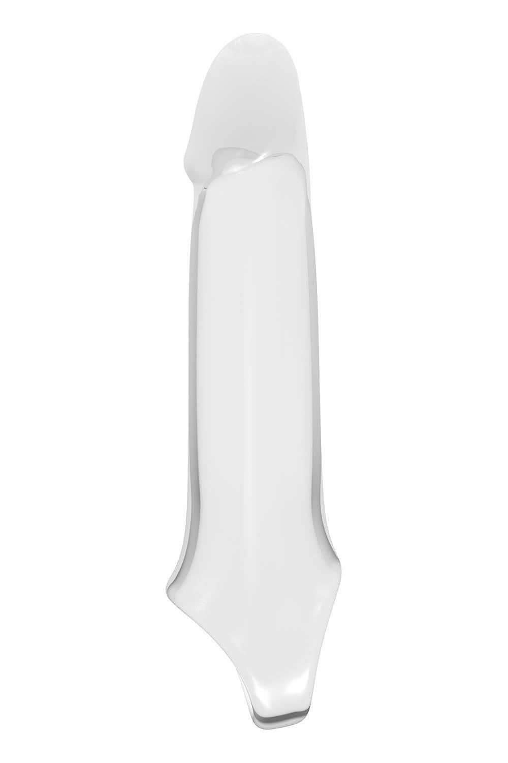 Dream Toys Ramrod Extender with Ball Strap · průhledný nástavec na penis