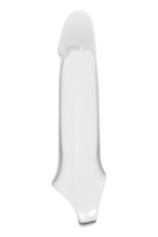 Dream Toys Ramrod Extender with Ball Strap · průhledný nástavec na penis