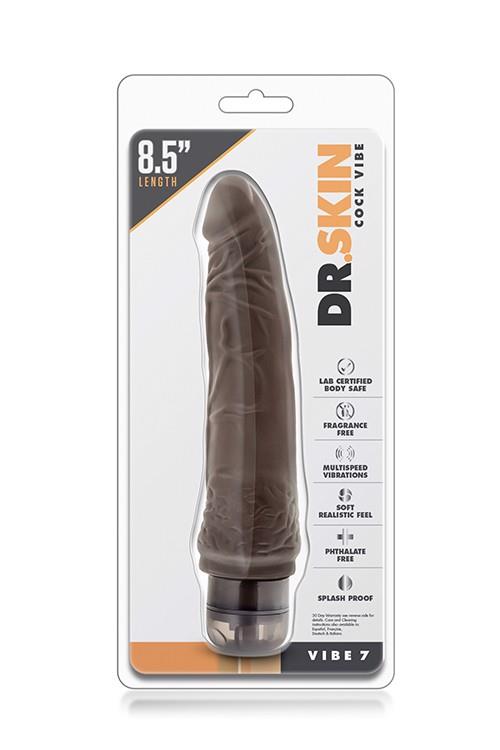 Blush Dr. Skin Cock Vibe 7 · realistický vibrátor, 18 cm