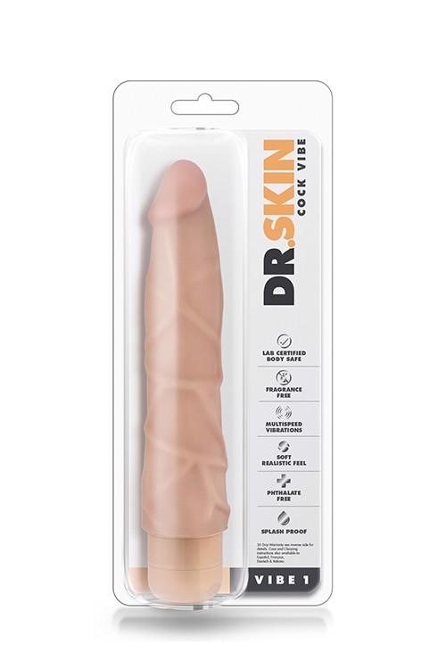 Blush Dr. Skin Cock Vibe 1 · realistický vibrátor
