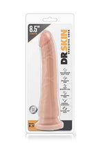 Blush Dr. Skin Basic 8.5 · realistické dildo s přísavkou