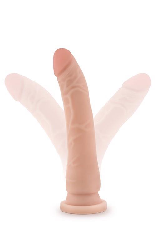 Blush Dr. Skin Basic 8.5 · realistické dildo s přísavkou