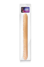 Blush B Yours 18 Inch Double Dildo · oboustranné dildo, béžové