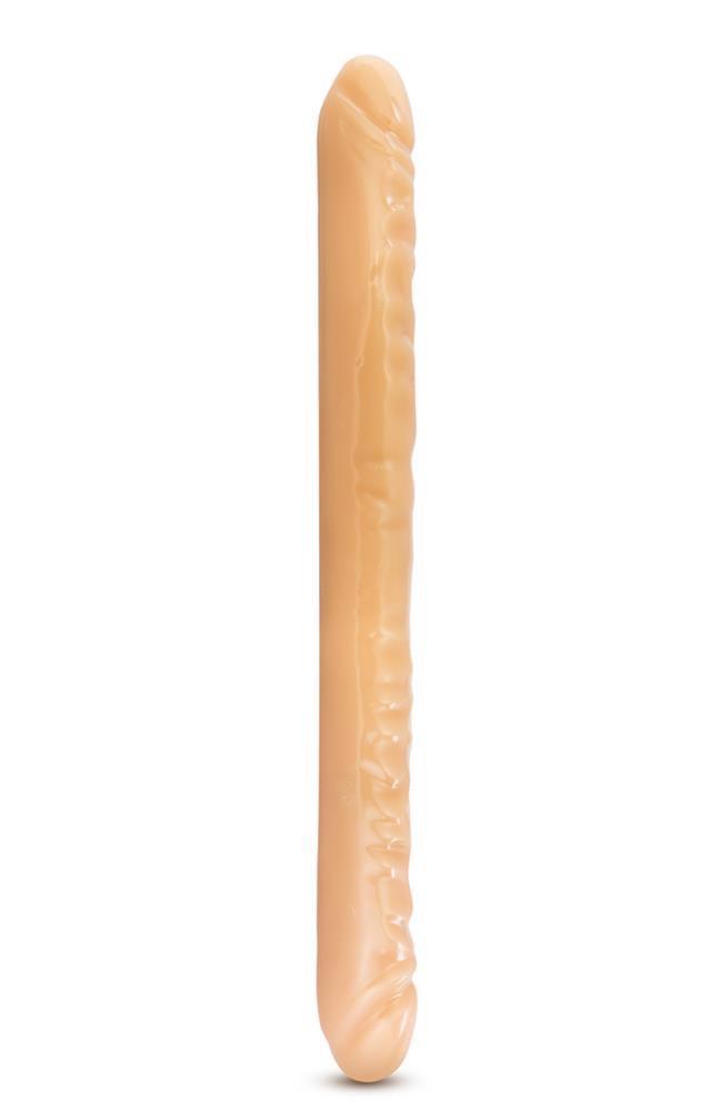 Blush B Yours 18 Inch Double Dildo · oboustranné dildo, béžové