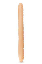 Blush B Yours 18 Inch Double Dildo · oboustranné dildo, béžové