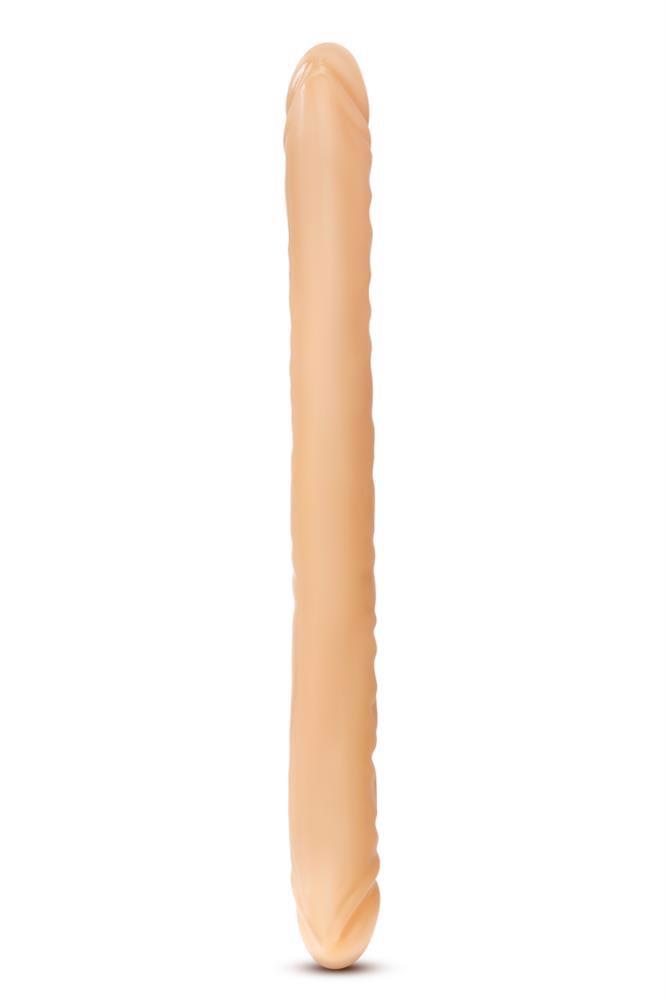 Blush B Yours 18 Inch Double Dildo · oboustranné dildo, béžové