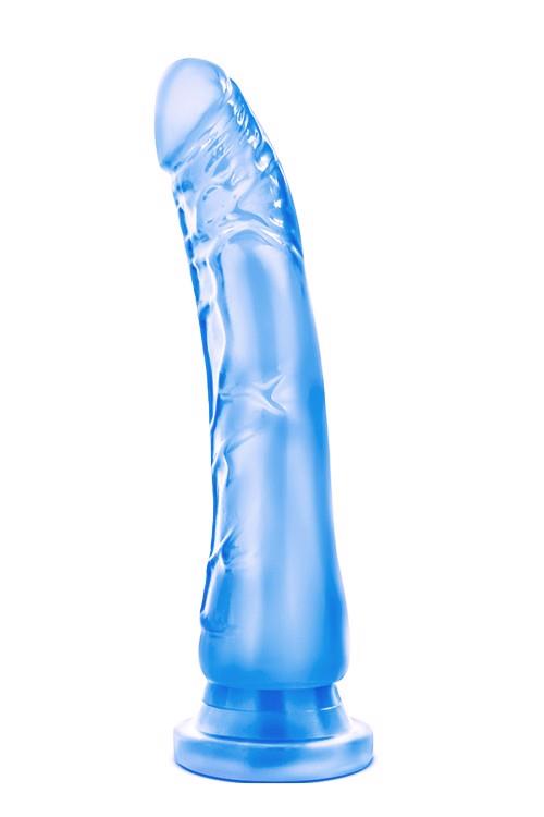 Blush B Yours Sweet n Hard 6 · realistické dildo s přísavkou, modrá