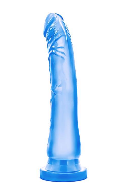 Blush B Yours Sweet n Hard 6 · realistické dildo s přísavkou, modrá