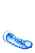 Blush B Yours Sweet n Hard 6 · realistické dildo s přísavkou, modrá