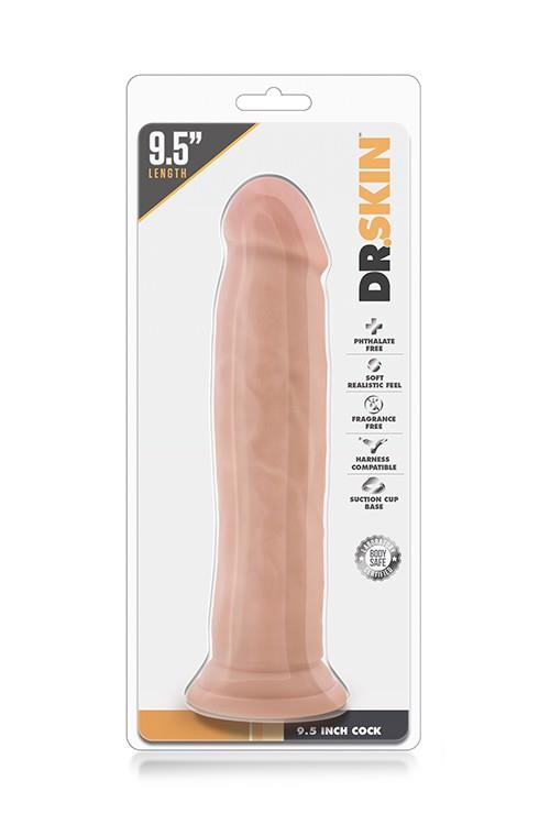 Blush Dr. Skin · realistické dildo 24 cm, tělová
