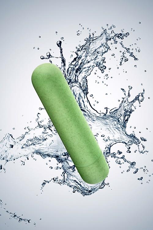 Blush Gaia Eco Bullet · minivibrátor z bioplastu, zelená