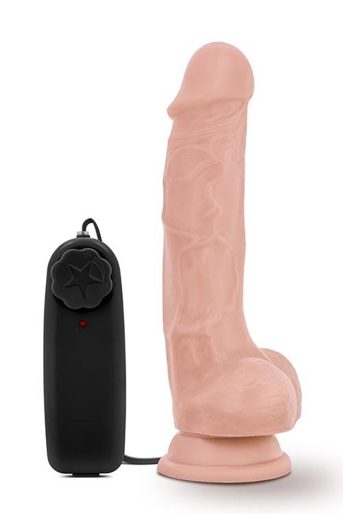 Blush Dr. Skin Dr. Tim 7.5 Inch Vibrating Cock · realistický vibrátor s přísavkou