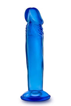 Blush B Yours Sweet n Small 6'' · realistické dildo s přísavkou, modrá