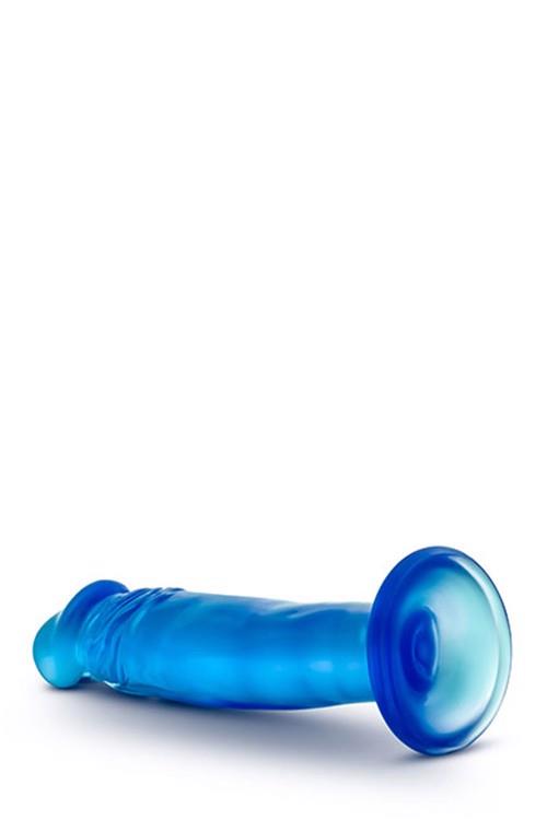 Blush B Yours Sweet n Small 6'' · realistické dildo s přísavkou, modrá