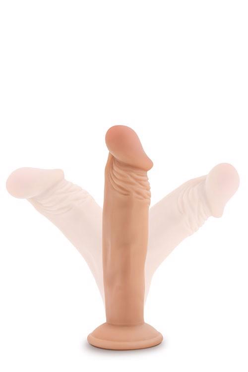 Blush Dr. Skin Dr. Small 6 Inch Dildo · realistické dildo s přísavkou, tělová