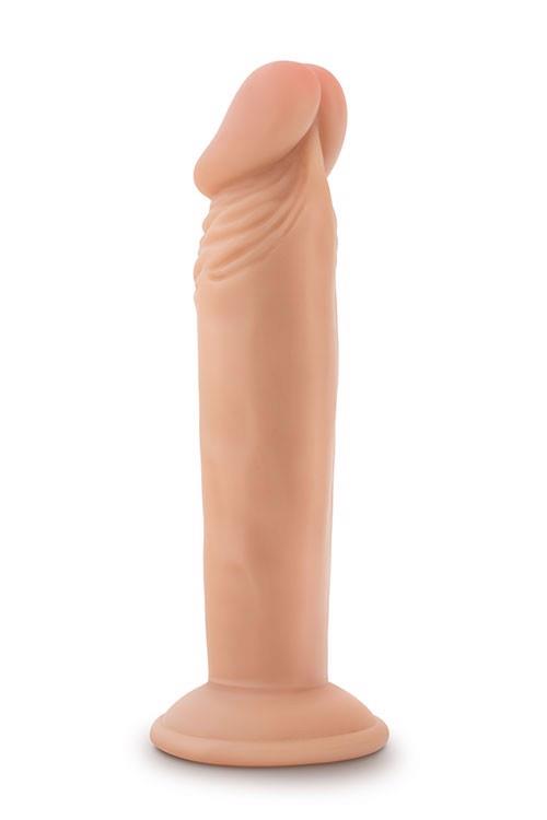 Blush Dr. Skin Dr. Small 6 Inch Dildo · realistické dildo s přísavkou, tělová
