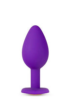 Blush Temptasia Bling Plug Small · anální kolík se šperkem · fialový