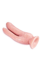 Blush Dr. Skin 8 Inch DP Cock · dvojité dildo s přísavkou