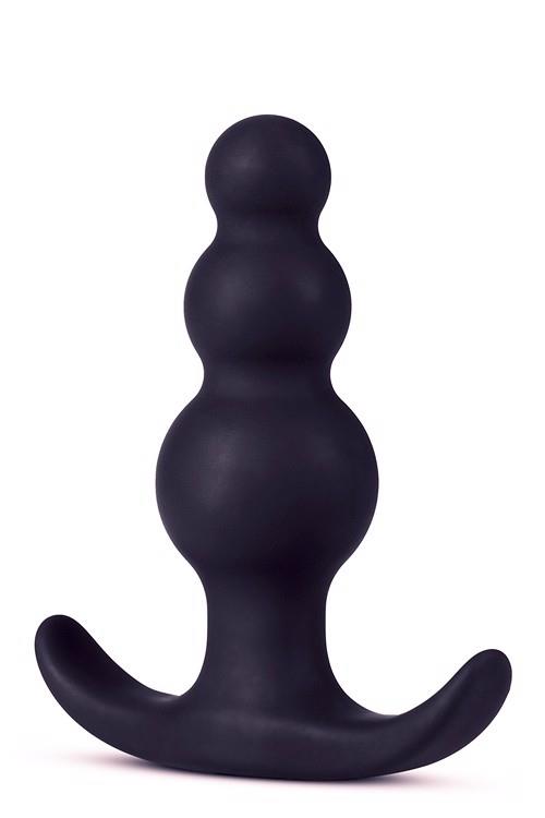 Blush Anal Adventures Platinum Beaded Plug · anální kolík s kuličkami