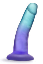 Blush B Yours Morning Dew 5 Inch Sapphire · realistické dildo s přísavkou