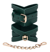 Sportsheets Indica Cutout Cuffs · pouta na zápěstí, zelená