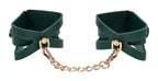 Sportsheets Indica Cutout Cuffs · pouta na zápěstí, zelená