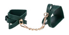 Sportsheets Indica Cutout Cuffs · pouta na zápěstí, zelená
