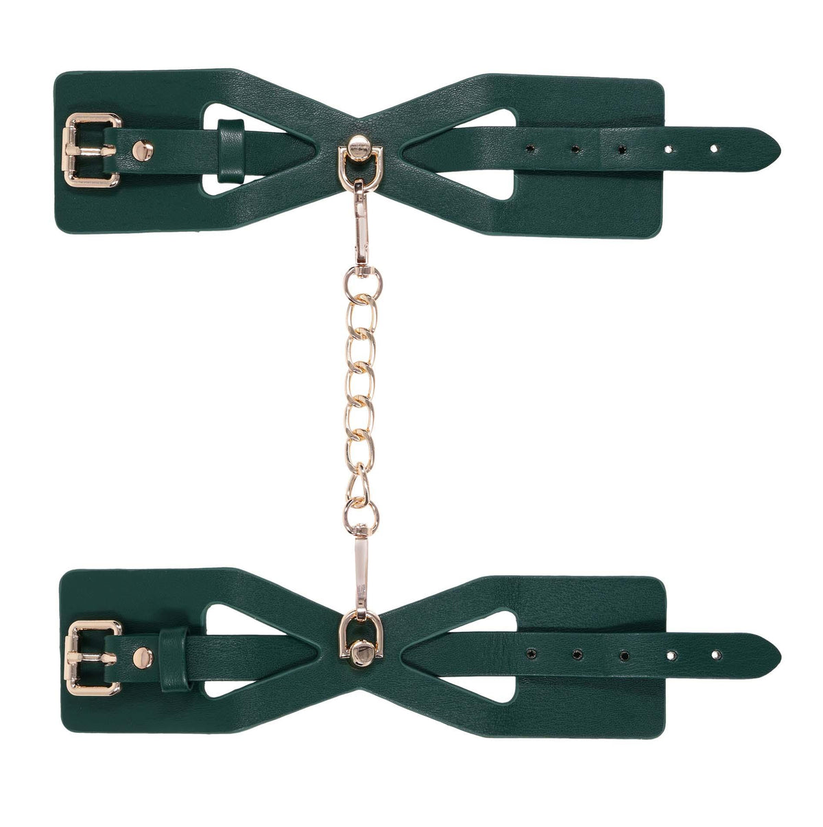 Sportsheets Indica Cutout Cuffs · pouta na zápěstí, zelená