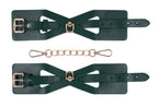 Sportsheets Indica Cutout Cuffs · pouta na zápěstí, zelená