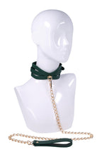 Sportsheets Indica Cutout Collar And Leash · obojek s vodítkem, zelený