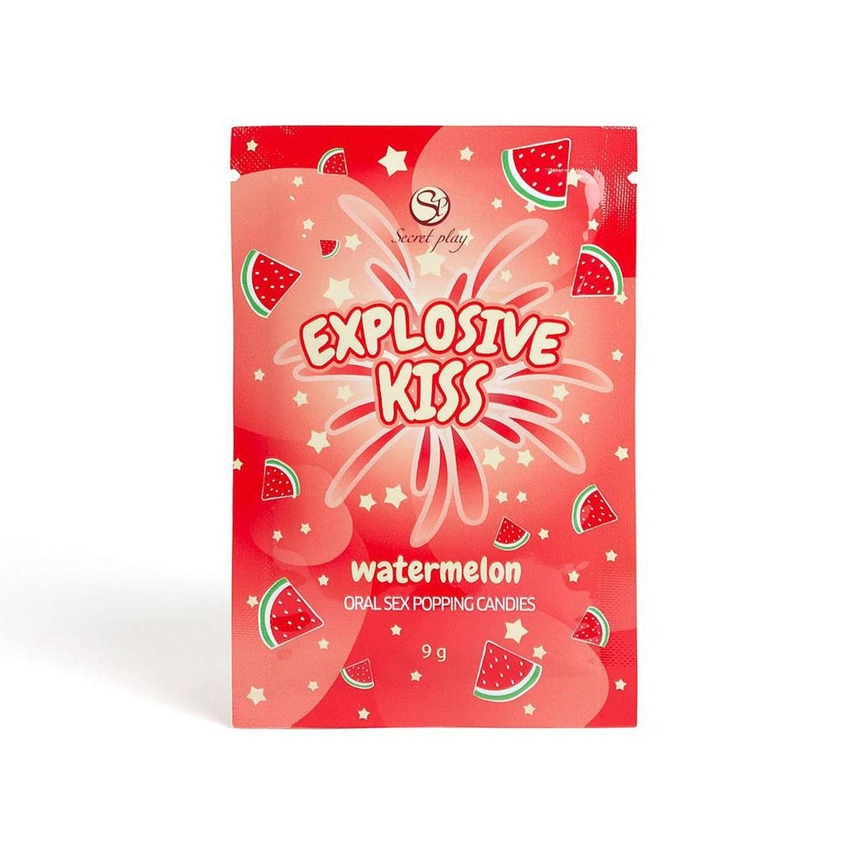 Secret Play Watermelon Popping Candies · šumivé bonbony s příchutí melounu