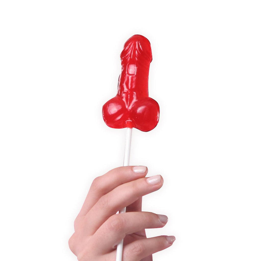 Secret Play Penis Lollipop · lízátko ve tvaru penisu s příchutí jahody