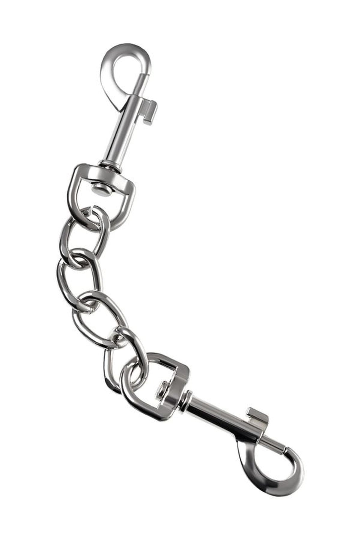 Anonymo handcuffs, PU leather, print, 19.5 cm