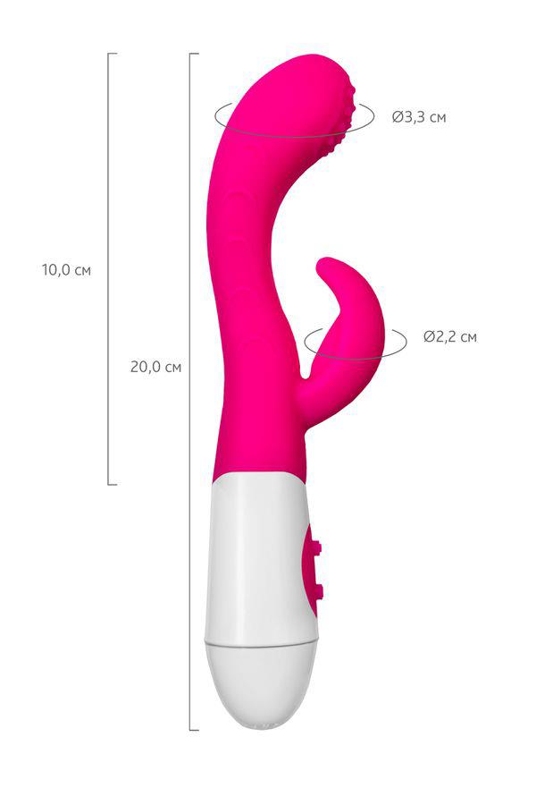 A-Toys Nessy · rabbit vibrátor se stimulátorem klitorisu