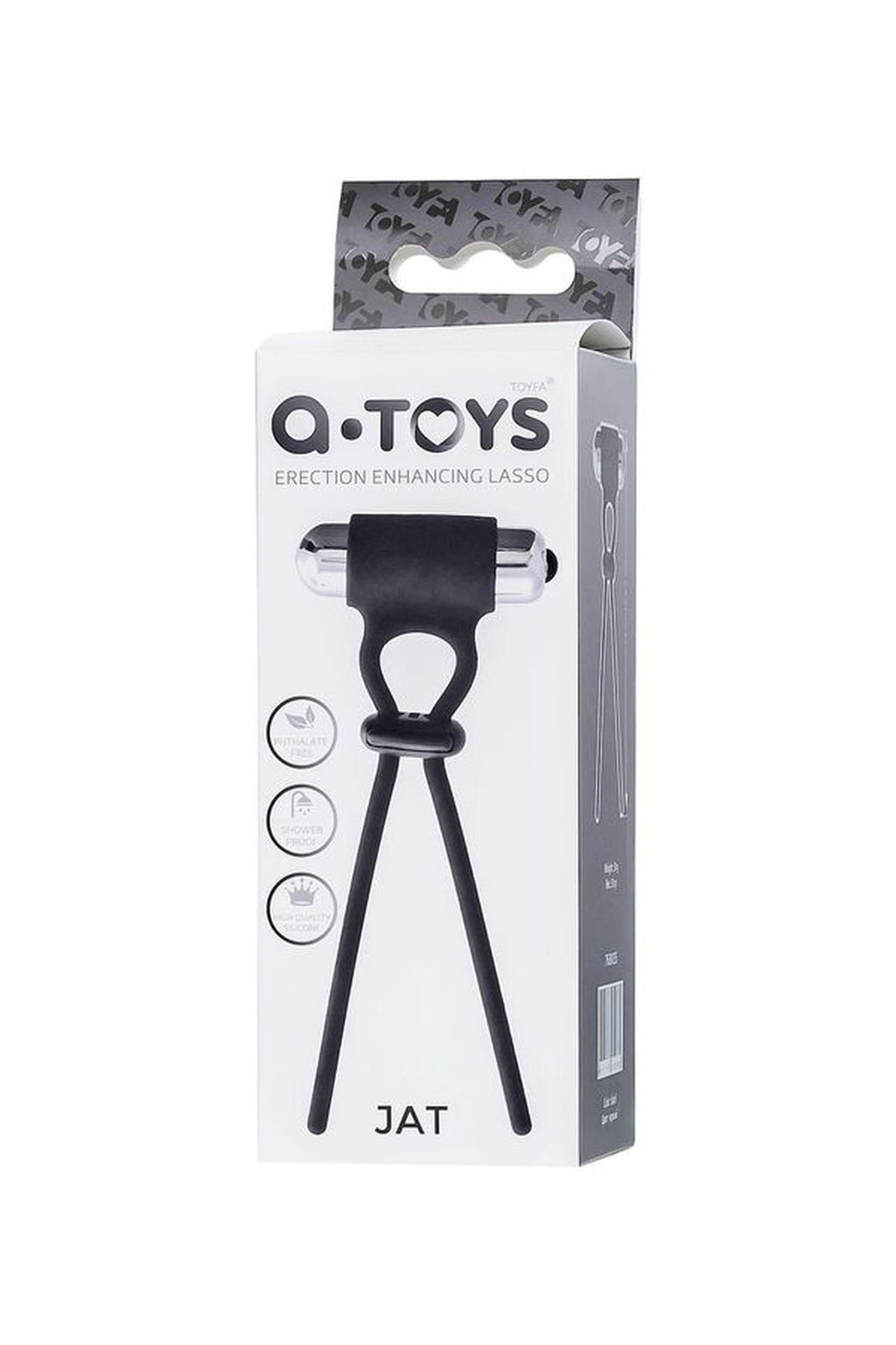 A-Toys Jat · vibrační lasso na penis, černé