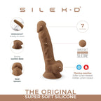 Silexd Model 1 · realistické dildo s přísavkou · karamelová