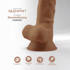 Silexd Model 1 · realistické dildo s přísavkou · karamelová