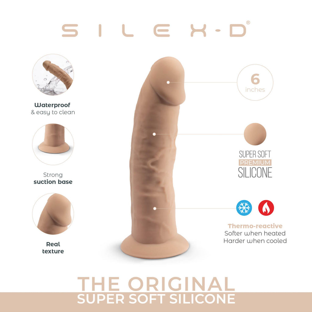 Dildo-SD.Model 2 ( 6"" ) Flesh