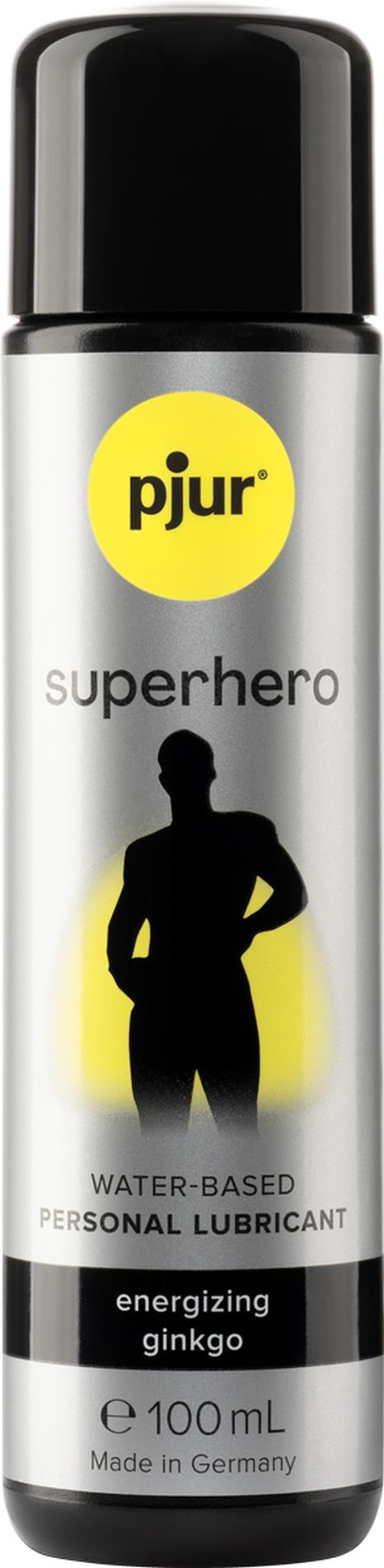 pjur Superhero Glide · stimulační lubrikační gel s ginkgem · 100 ml