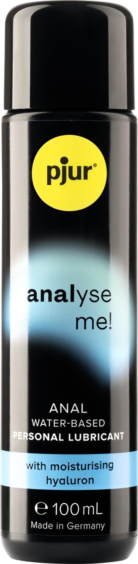 pjur analyse me! Comfort Glide · anální lubrikační gel s kyselinou hyaluronovou · 100 ml