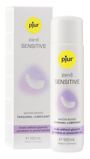Pjur MED Sensitive Glide 100 ml · lubrikační gel pro citlivou pokožku