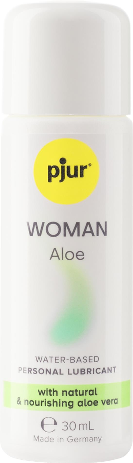 pjur Woman Aloe · lubrikační gel na vodní bázi s aloe vera · 30 ml