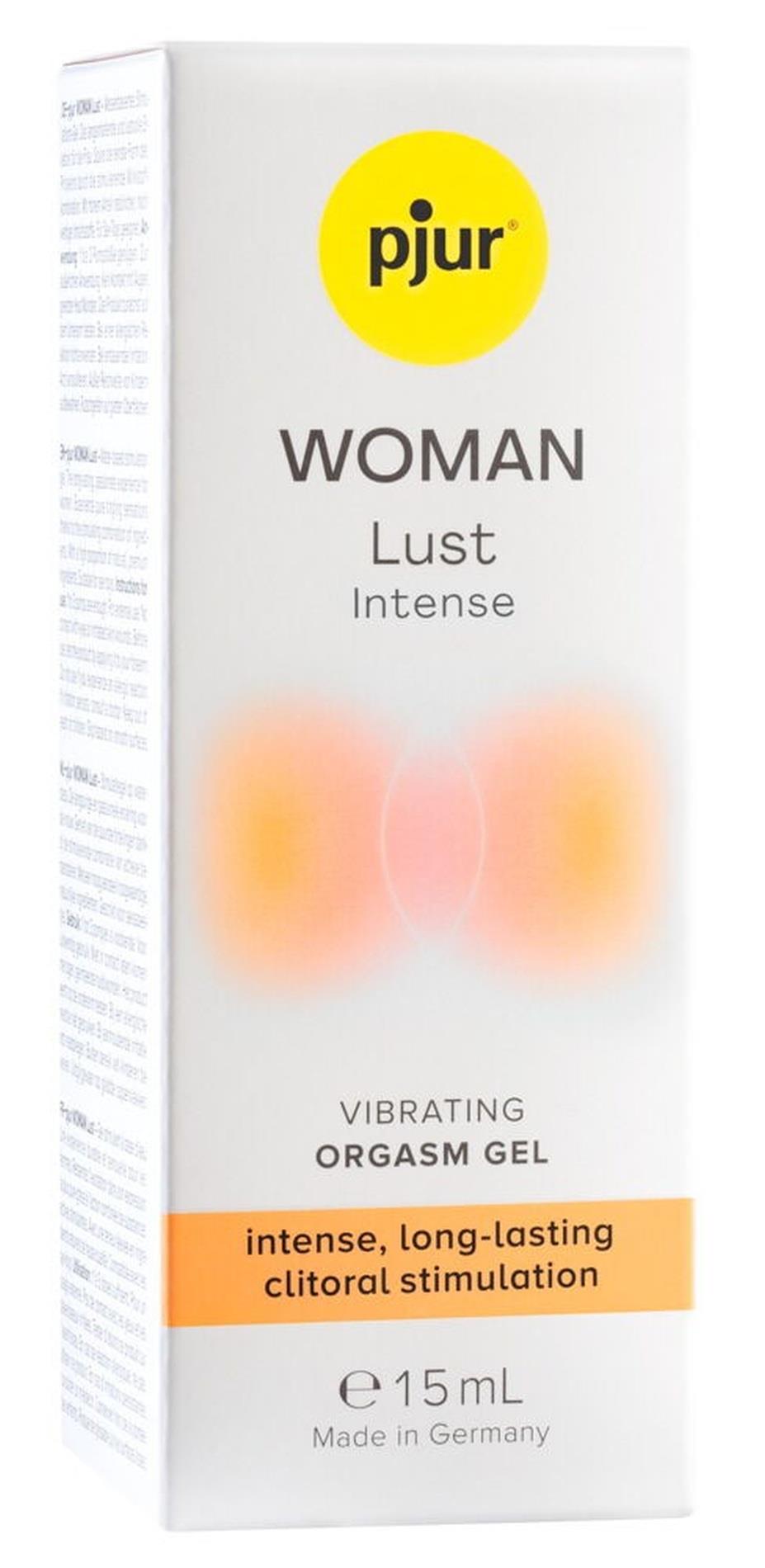 pjur WOMAN Lust Intense, 15 ml - Vibrating Orgasm Gel