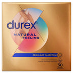 Durex Natural Feeling · kondomy bez latexu (30 ks)