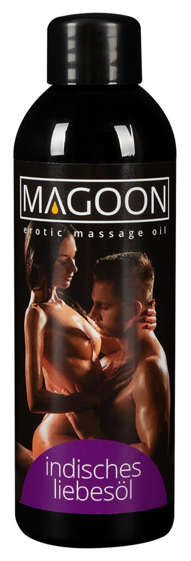 Magoon Indian · erotický masážní olej s mandlovou vůní, 100 ml