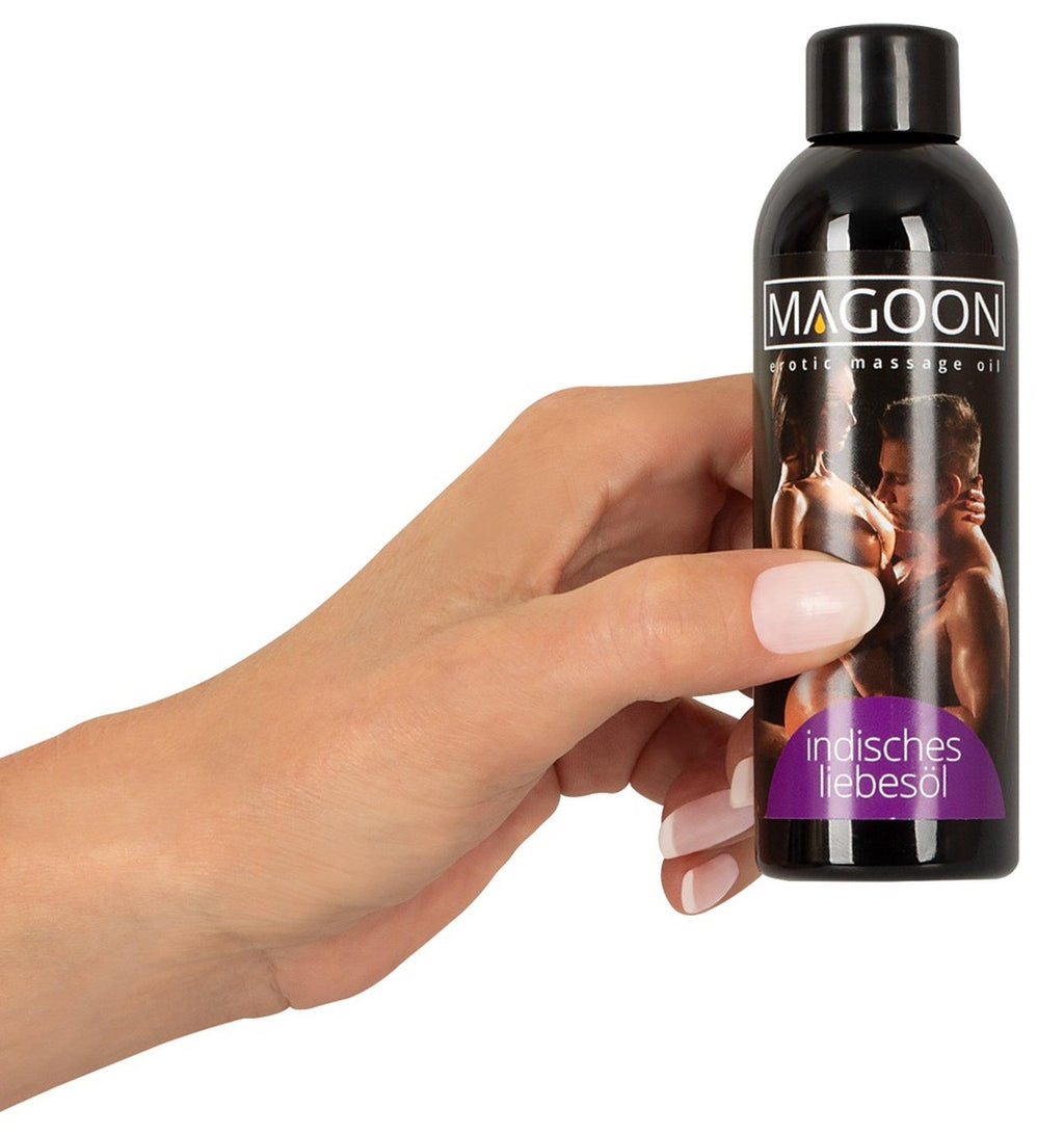 Magoon Indian · erotický masážní olej s mandlovou vůní, 100 ml