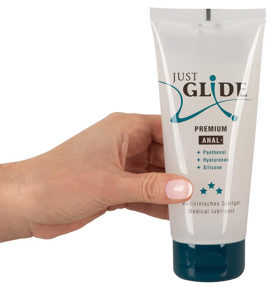 Just Glide Premium Anal · anální lubrikační gel, 200 ml