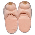 Boob Slippers · plyšové pantofle